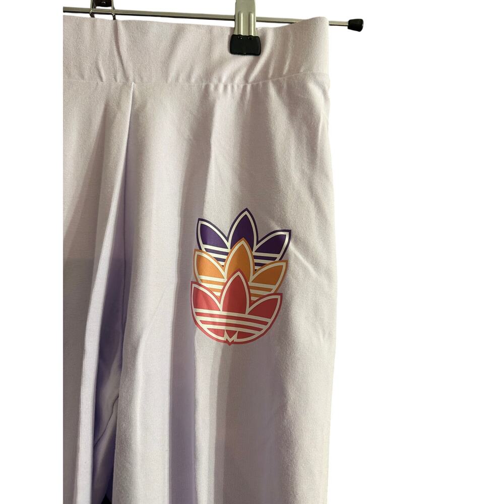 Adidas Originals Women's Adicolor Essential Light Purple Leggings Size Small New - Picture 4 of 8